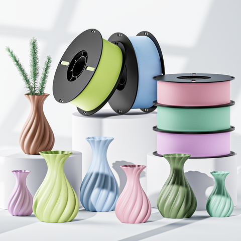 PLA Matte 3D Printing Filament 1.75mm 1KG