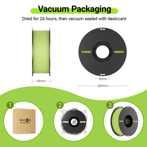 PLA Matte 3D Printing Filament 1.75mm 1KG