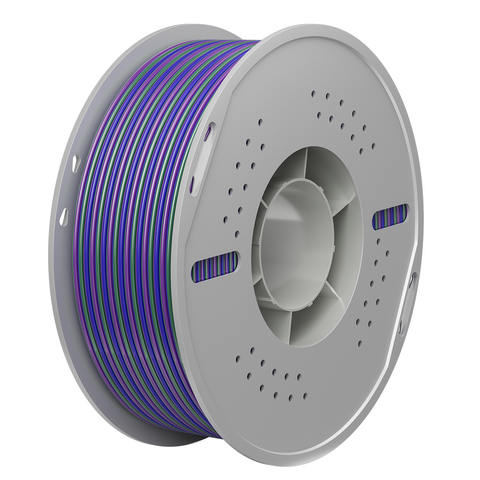 PLA Silk Tri Color 3D Printing Filament 1.75mm 1KG